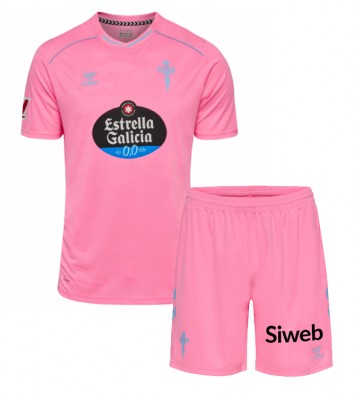 Celta Vigo Tredjetrøje Børn 2025-26 Kortærmet (+ Korte bukser)